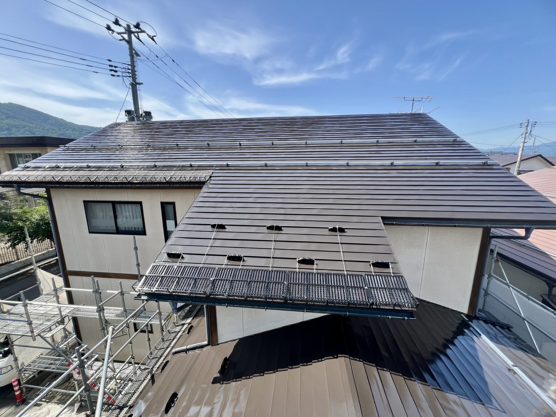和風住宅の屋根